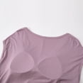 thumbnail image 4 of HomeGardon Nightgowns for Women,Summer Dresses Women's V Neck with Chest Cushion Solid Color Drawstring Loose and Comfortable Sleeveless Mid Length Nightgown Skirt, 4 of 5