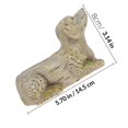 thumbnail image 2 of SWETRACE Maceta De Resina Con Forma De Perro Único Para Suculentas En Espacios Interiores Y Exteriores, 2 of 6
