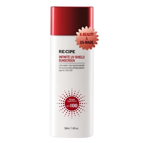 Protector solar RE:CIPE Infinite UV Shield SPF 100 50 ml