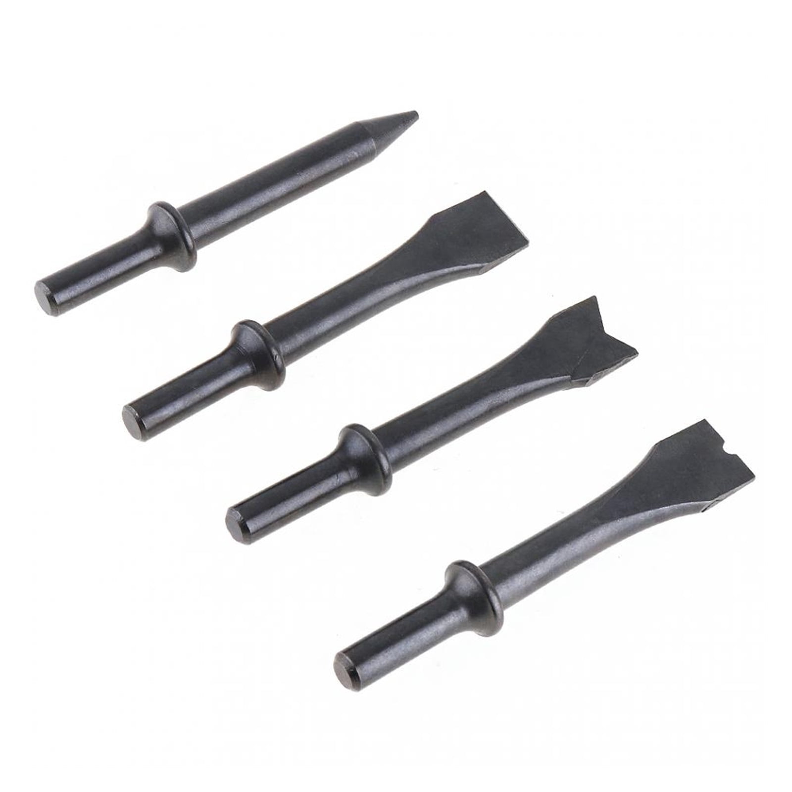 120mm Professional Pneumatic Concrete Breaker Handheld Pistol Gas Shovels Air Hammer Small Rust Remover Pneumatic Tools With 4 Chisels Jack Hammer Chisel ,Efficient and Reliable