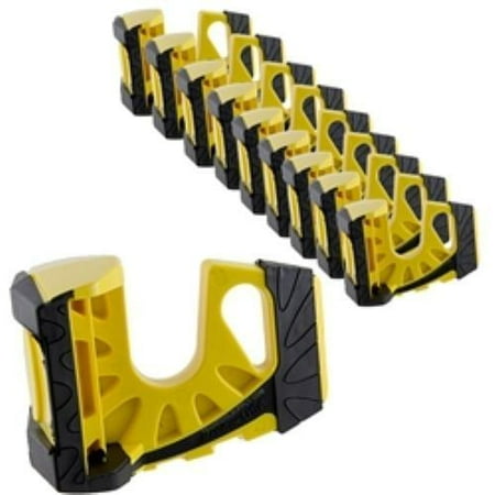 10 Pack Wedge It Ultimate Door Stop Yellow Walmart Com