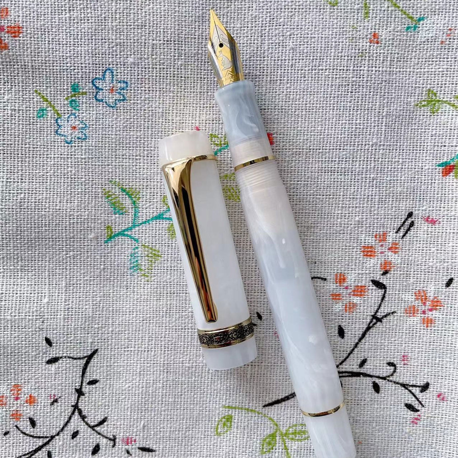 Acrylic Pen Fountain Pen Perfect Tool for Students and Workers Manual; Journaling,