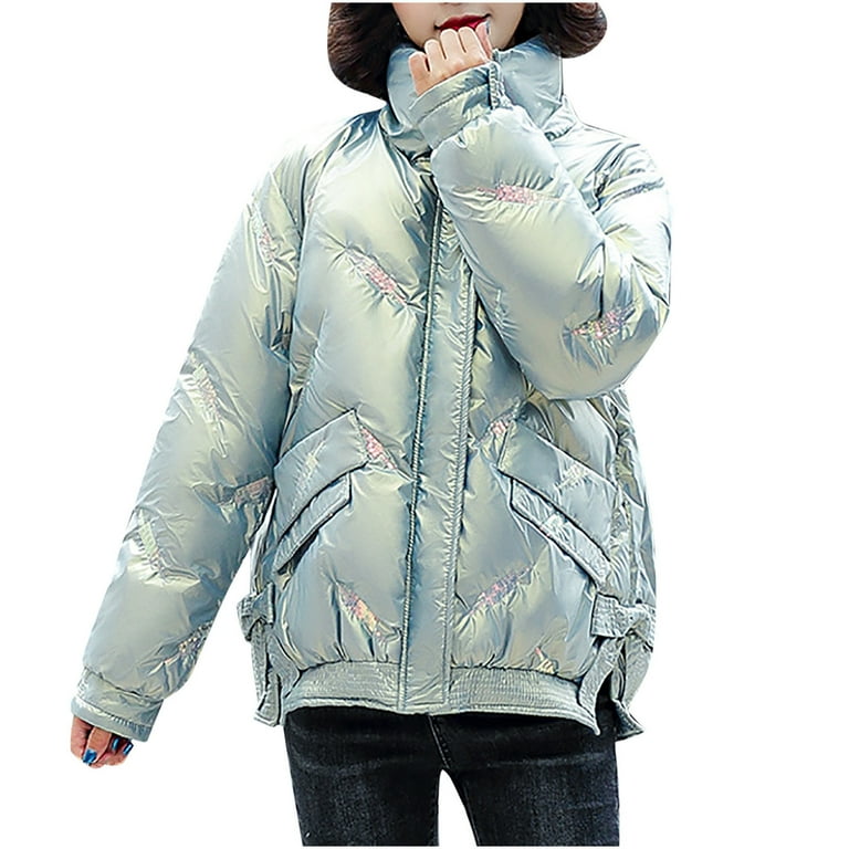 Iridescent puffy jacket 2024 supreme