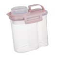 thumbnail image 2 of Caja de almacenamiento Baoblaze Tanque de granos dispensador de cereales 15 kg rosa, 2 of 8
