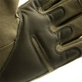 thumbnail image 4 of RV Guantes Militares Tácticos Guantes De Tiro Diseño Táctil Protección Deportiva Fitness Motocicleta Caza Todos Los Guantes para Caminar con Los Dedos,M Rojo Verde, 4 of 5