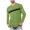 hgg346-Green, variant on Yaoyar Printed Sleepwear Long Sleeve Top for Men, Casual Lounge Tee for Home Comfort, Soft Relaxed Fit Housewear Pullover Shirt