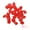 Red, variant on PPKVUFD Red Acrylic Ice Rock Crystals Treasure Gems for Table Scatters, Vase Fillers, Wedding, Banquet, Party, Event, Birthday Decoration (Red, 200)