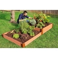 thumbnail image 2 of Frame It All Tool-Free Classic Sienna Raised Garden Bed Terraced 4' x 8' x 11" - 1" profile, 2 of 13