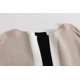 thumbnail image 2 of Jersey GABERLY con cuello de barco y mangas de ala de murciélago, tejido Dolman, para mujer, 2 of 4