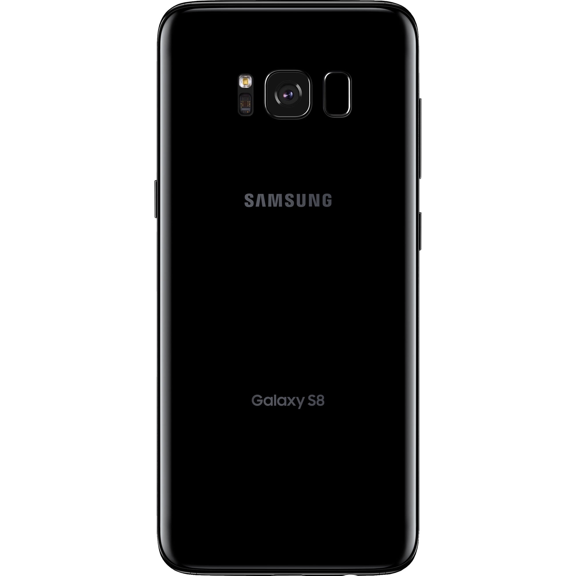 Walmart Family Mobile SAMSUNG Galaxy S8, 64GB Black - Prepaid Smartphone
