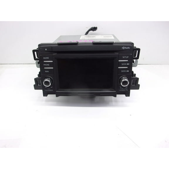 Pre-Owned 2014-2015 Mazda 6 Bluetooth Navigation HD Radio Receiver CD Player OEM - Verify Specific Vehicle Fitment In Description - (Good)