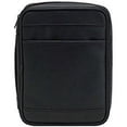 thumbnail image 2 of Black Outer Pocket Leather Like Vinyl Bible Cover Case with Handle X-Large, 2 of 3