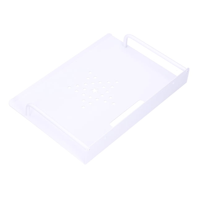 Peahefy Wall‑Mounted Router Bracket,Router Bracket Space Aluminum Wall‑Mounted WiFi Router TV Box Projector DVD High Load‑Bearing Router Rack,Router Rack