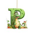 thumbnail image 1 of Riforla Dinosaur 26 Letters Acrylic Pendant Home Decoration Car Pendant Backpack Pendant Hangs P, 1 of 3