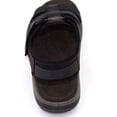 thumbnail image 4 of NEKTA/ke'nekt/, Men's Fisherman Open-Toe Leather Sandals Black 8, 4 of 5