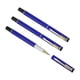 thumbnail image 1 of Uxcell 135mm Metal Ballpoint Pen Medium Point 1mm Black Ink Business Roller Ball Pens, Dark Blue Gold 3 Pack, 1 of 5
