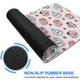 thumbnail image 6 of Long Mouse Pads for Desk,White Cow Milk Pattern Desk Mats on Top Of Desks, Desk Mouse Pad Extra Large with 3mm Non-Slip Base and Stitched Edge for Gaming,Office,Work,Home 47.3"x23.6", 6 of 6