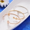 thumbnail image 3 of Brazalete de apertura con forma de llave de amor Plata Salvador, 3 of 8