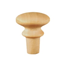 100 Pcs Wooden Shaker Knobs 5/8