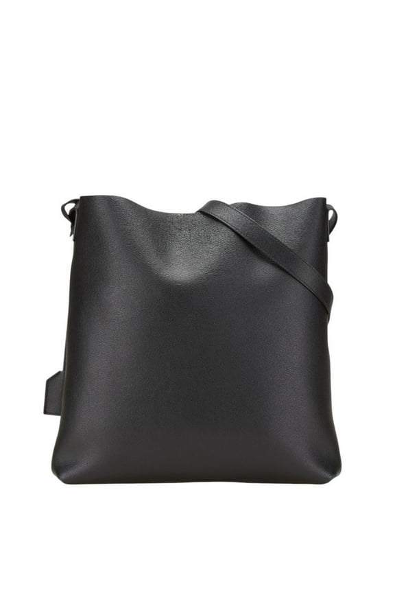 Pre-Owned Saint Laurent Shoulder Bag Black Leather Women's SAINT LAURENT (Good)