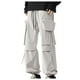 thumbnail image 1 of Pantalones largos de moda para hombre, casuales, de color sólido, con bolsillos cargo, elásticos, informales, para hombre, 1 of 4