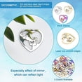 thumbnail image 5 of 24Pcs 3 Colors Girl Horse Pendants Hollow Heart Pendants Horsemanship Charms Stainless Steel Dangle Charms Gifts, 5 of 9