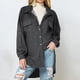 thumbnail image 1 of Pntutb moda mujer Casual Turndown Collar manga larga suelta sin capucha Denim prendas de vestir camiseta otoño blusa tops Pntutb Pntutb-6093, 1 of 9