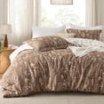 thumbnail image 1 of Juego de Edredón Bedsure Twin/Twin XL Marrón con Diseño Floral, 1 of 8