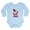 Sky Blue, variant on CafePress - Kiniart Westie Flapper Long Sleeve Infant Bodysuit - Long Sleeve Cotton Baby Bodysuit