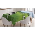 thumbnail image 1 of Ambesonne Cattle Tablecloth Rectangular Table Cover, Agriculture Landscape, 60"x84", Multicolor, 1 of 3