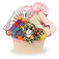 thumbnail image 1 of Newborn Baby Girl Gift Basket with Onesie, Plush, Toys, and More, 1 of 3