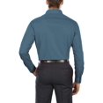 thumbnail image 3 of Van Heusen Chemise Habillée pour Hommes Ajustée Popeline Unie Col 18 Manches 36-37 Mer Profonde, 3 of 5