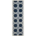 thumbnail image 5 of SAFAVIEH Cambridge Lincoln Geometric Wool Area Rug, Blue/Ivory, 6' x 6' Square, 5 of 10