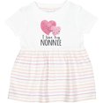 thumbnail image 3 of Inktastic I Love My Nonnie Girls Baby Dress, 3 of 5