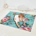 thumbnail image 2 of Pioneer Flower Floral Print Pattern Blanket,Comfortable Soft Flannel Throw Blanket,All Season,Warm Lightweight Blankets for Sofa Bed Couch Living Room Chair,30"x40", 2 of 4