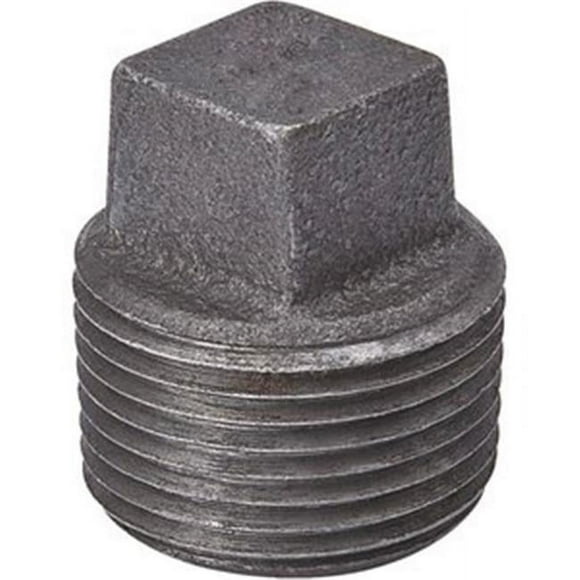 B & K 521-808HN Bouchon de Tuyau Noir de 2 Po