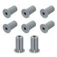 thumbnail image 1 of Uxcell 8Pcs Grommets de Pared para Cables de 3/4 Pulgada, Bushing de Silicona para Pared, Kits de Enrutamiento de Cables con Agujero de 7mm, Gris, 1 of 6