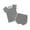 Gray, variant on Fesfesfes Baby Girl Summer Outfits Toddler Kids Baby Boys Girls Fashion Cute Solid Color Short Sleeve Shorts Cotton Casual Suit 2-3 Years