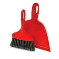 thumbnail image 4 of Libman High Power Whisk Broom with Dust Pan Polypropylene Red & Black, 4 of 7