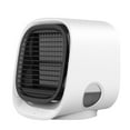 thumbnail image 1 of Amdohai Mini Desktop Air Conditioner Anionic Air Conditioner Fan Air Purification Humidification Mini Cooling Fan USB Multifunctional Cooler White M201, 1 of 7