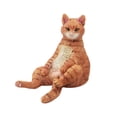 thumbnail image 3 of Lubelski Simulation Cat Figurine PVC Solid Kitten Model Realistic Miniature Cute Animal Figure Model Desktop Ornament Car Home Decoration, 3 of 8