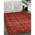 thumbnail image 2 of Ahgly Company Indoor Round Traditional Red Persian Area Rugs, 4' Round, 2 of 6