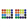 thumbnail image 1 of 40Pcs Colorful Guitar Effect Pedal Footswitch Topper Foot Nail Cap Protection Cap for Guitar Effect Pedal Protection Cap, 1 of 8