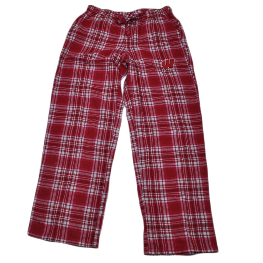 NCAA Wisconsin Badgers Sleep Pants Sleepwear Pajamas Elastic Waist ...