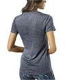 thumbnail image 2 of Reebok Womens OSR Knit Basic T-Shirt, Grey, X-Small, 2 of 6