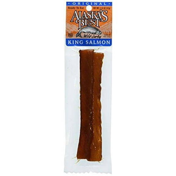 Wild Salmon Jerky 1 oz. Stick - Original