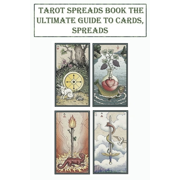 Tarot Spreads Book The Ultimate Guide To Cards, Spreads: Simple Readings And Practical Teachings, (Paperback)