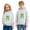 White, variant on Tisuna Little Girls Boys Casual Hoodie 100Th Days Of School Print Long Sleeve Hooded Tops Comfortable Leisure Toddler Kids Autumn Winter Hoodies Black Size 2-3 Years