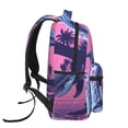 thumbnail image 3 of Fotbe Hawaiian Beach Dolphin Mochila Casual con Estampado para Escuela, Viajes y Actividades al Aire Libre - Duradera, Ligera y Cómoda, 3 of 5