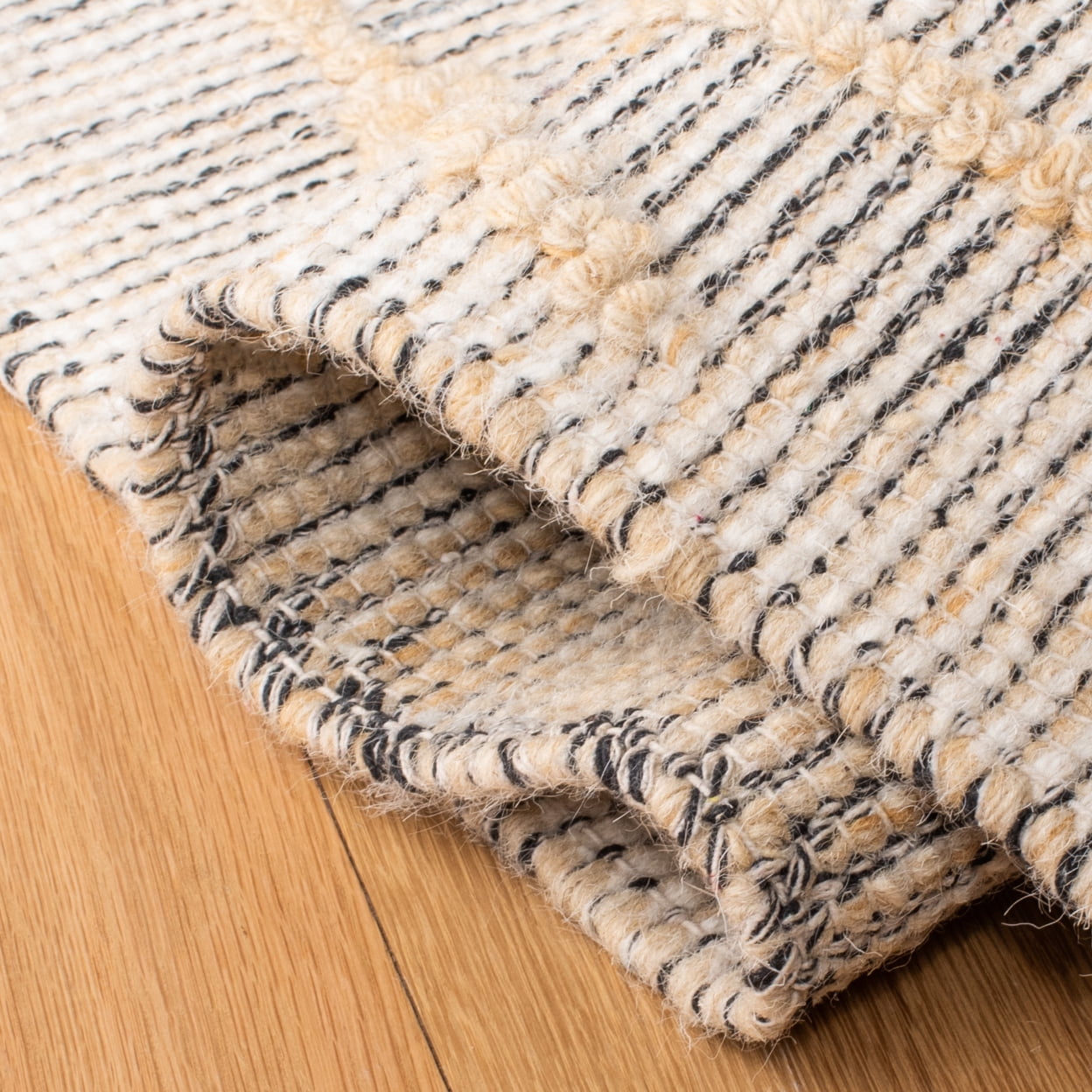 SAFAVIEH Vermont Yazmin Geometric Runner Rug, Gold/Ivory, 2'3" x 9'
